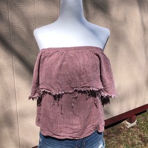Urban Outfitters Cold Shoulder Top